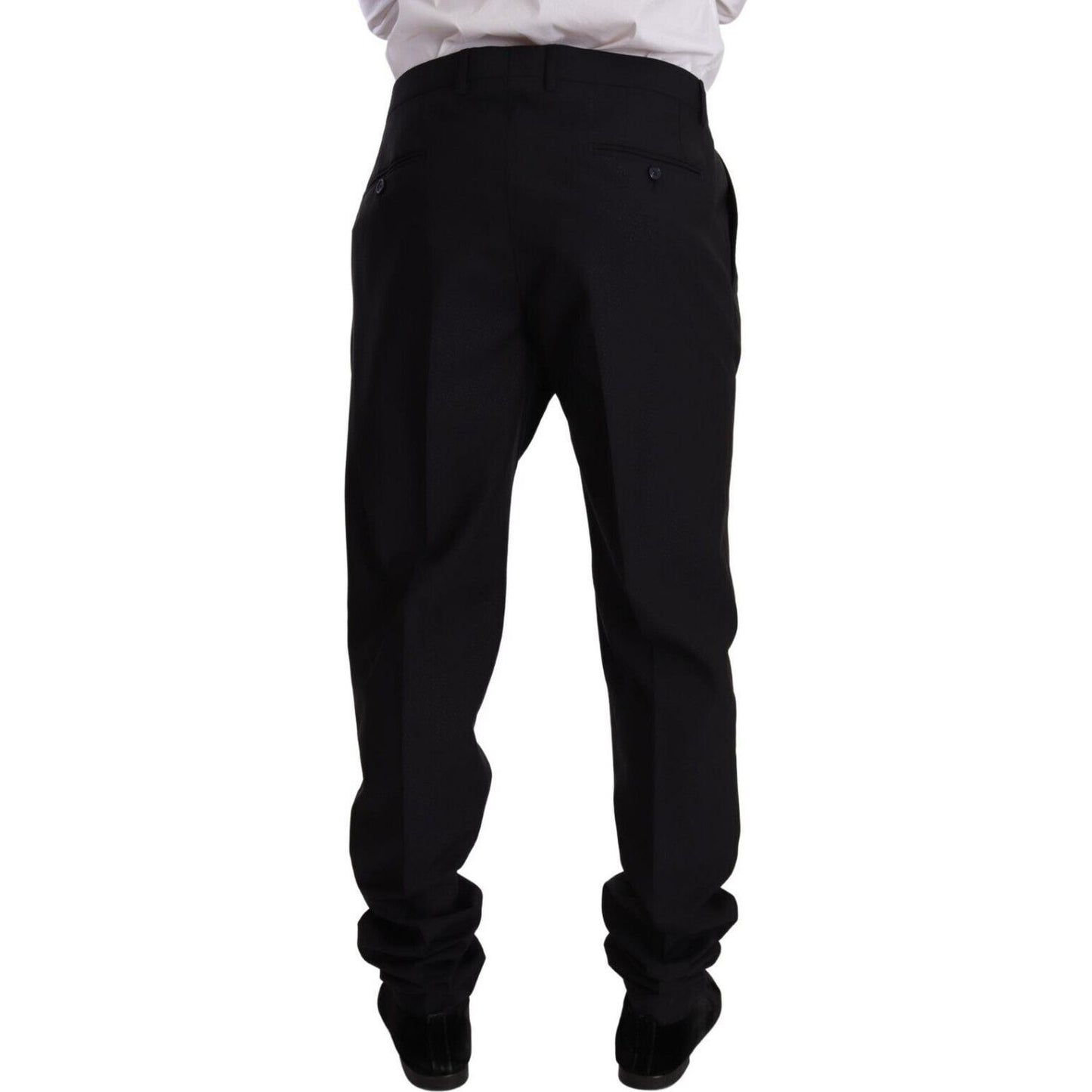 Dolce & Gabbana Blue GOLD Wool Single Breasted 2 Piece Suit KOS1930 - 56