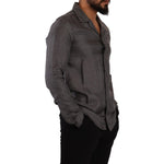 Dolce & Gabbana Gray Fantasy Pattern Pajama Top Mens Shirt TSH7666 - 4