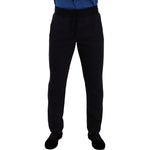 Dolce & Gabbana Blue Cotton Stretch Jogging Trouser Pants PAN72939 -46