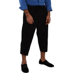 Dolce & Gabbana Black Cotton Torero Cropped Short Trouser Pants PAN72940 - 50