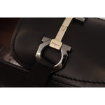 Salvatore Ferragamo Suave Black Leather Gancio Bit Loafers 8057553788581