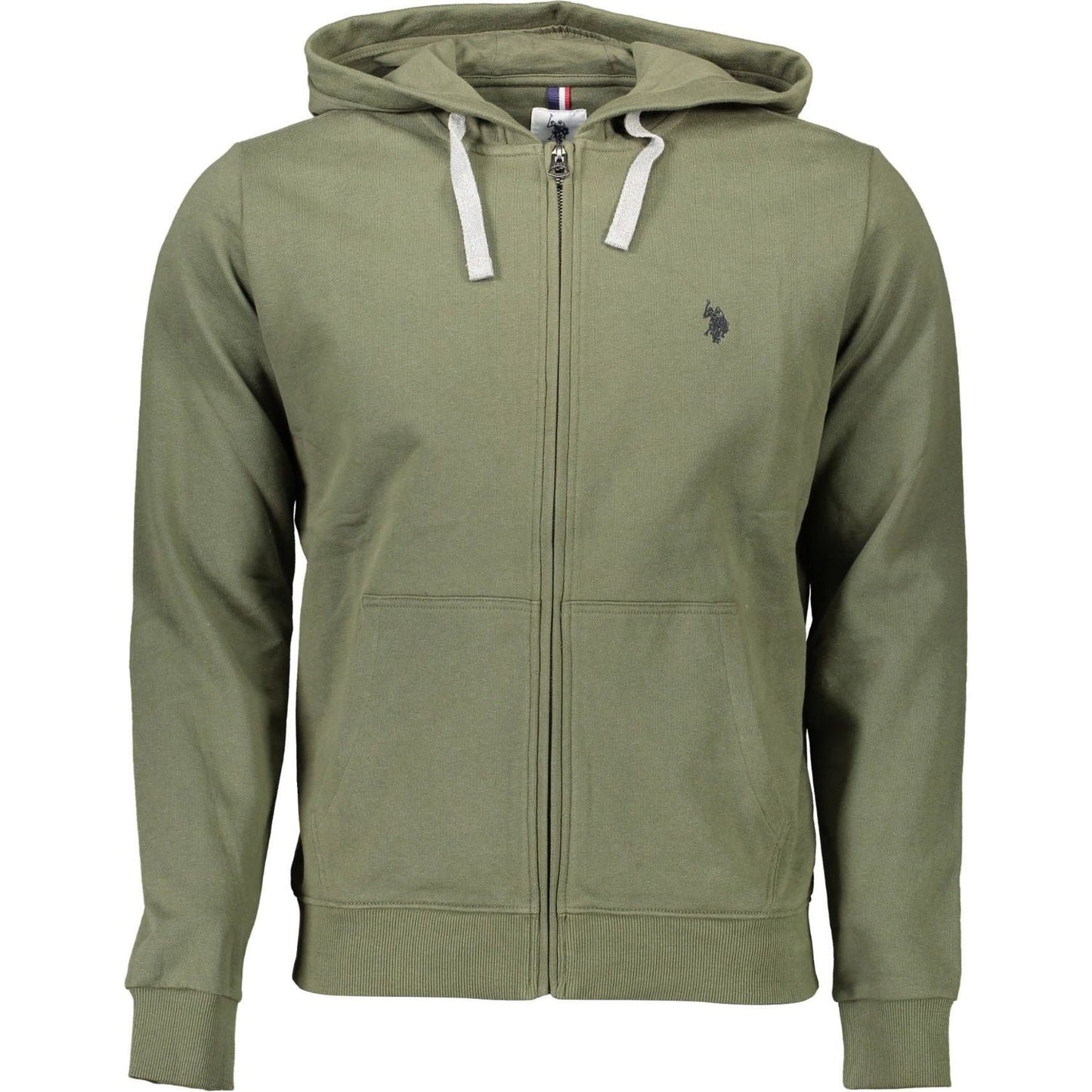 U.S. POLO ASSN. Green Cotton Men Sweater US-9345-XXL