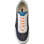 Dolce & Gabbana Multicolor Leather Sport Low Top Sneakers MV4824- 40