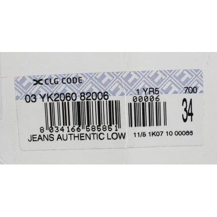 Acht Blue Wash Straight Fit Low Waist Jeans SIG30532-1
