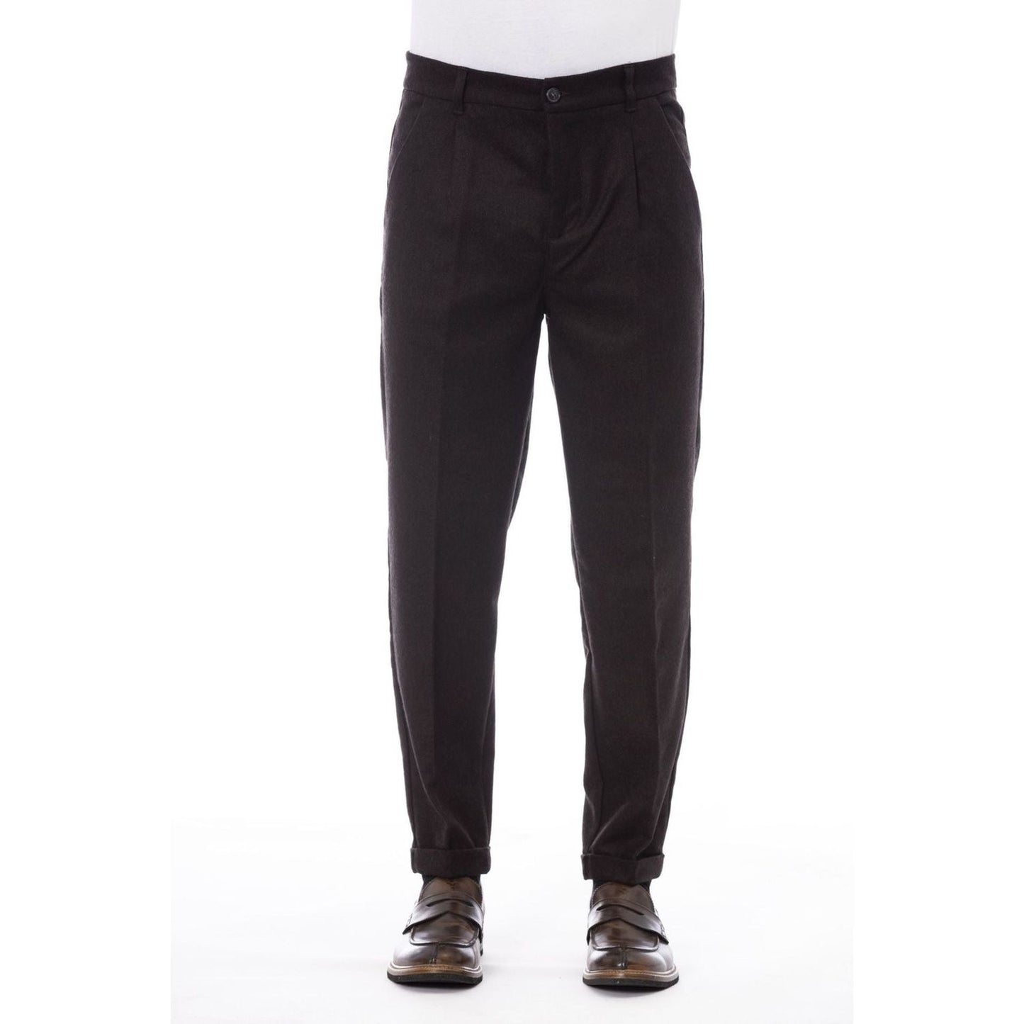 Alpha Studio Trousers AU7412Q_4342MORO:401553