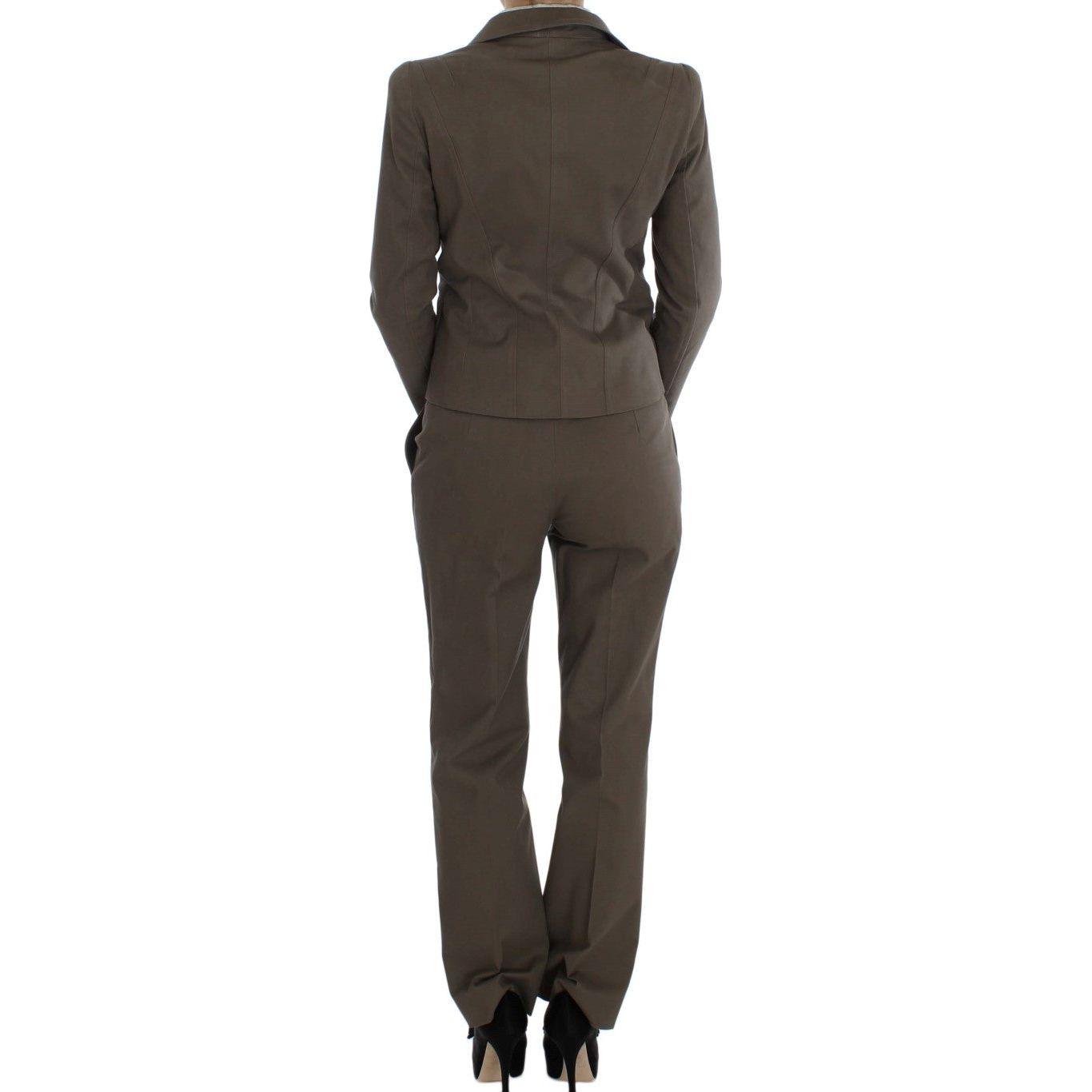 BENCIVENGA Beige Wool Cotton Suit SIG30891-3