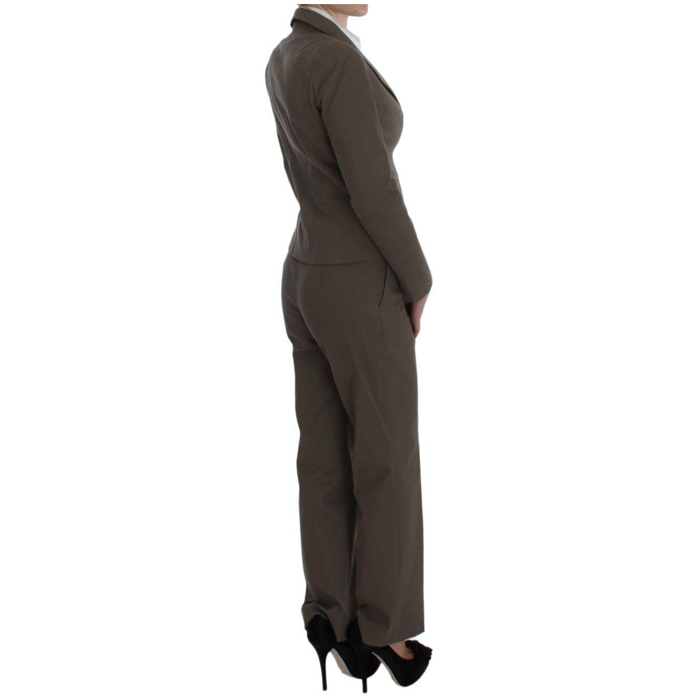 BENCIVENGA Beige Wool Cotton Suit SIG30891-3