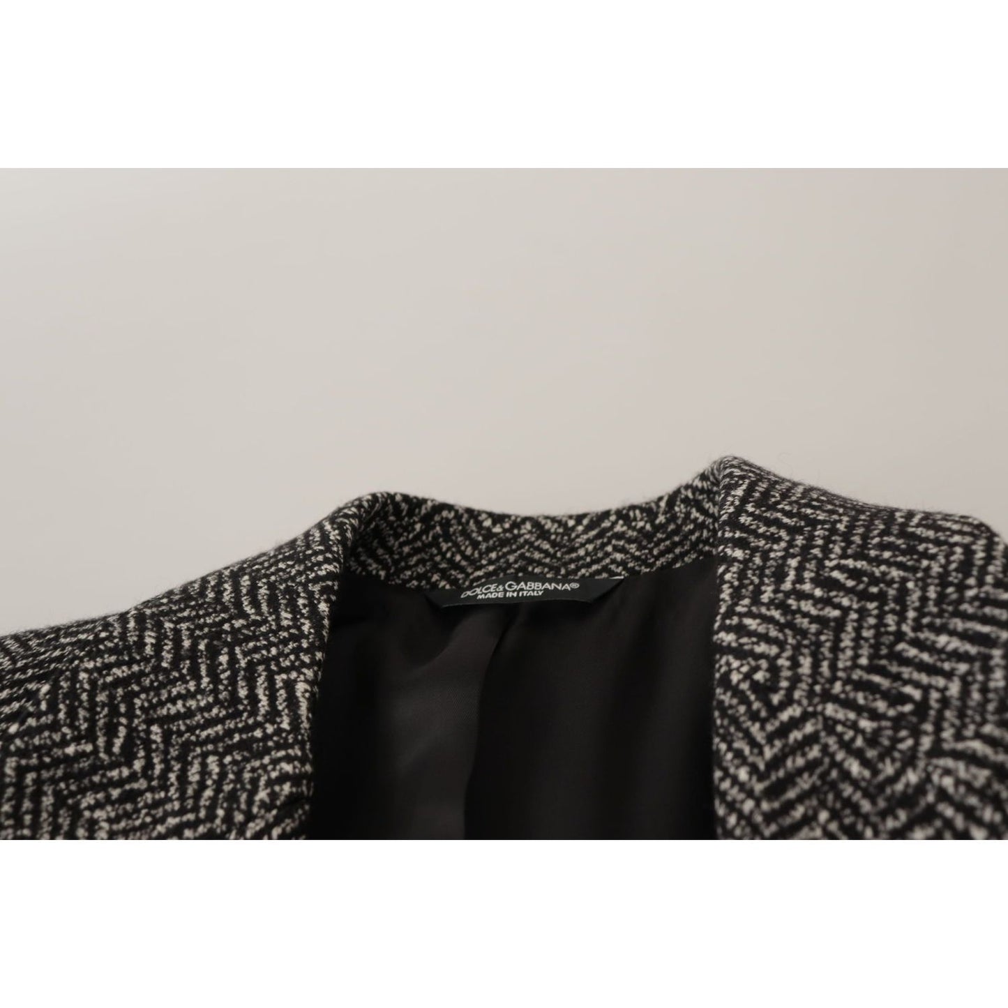 Dolce & Gabbana Gray Cotton Single Breasted Fantasy Blazer JKT3388 - 44
