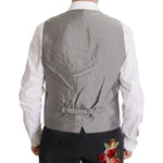 Dolce & Gabbana Gray Silk Single Breasted 2 Pc Blazer JKT3390- 54