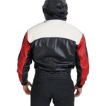 Dolce & Gabbana Black Leather Hooded Blouson Coat Jacket JKT3338- 46