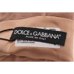 Dolce & Gabbana Beige Suede Xiangao Fur Elbow Gloves LB139-1