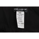 Dolce & Gabbana Black Mink Fur Shoulder Collar Scarf MS1565-7