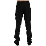 Dolce & Gabbana Black Striped Wool Stretch Pants PAN60381-54