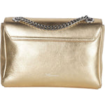 Blumarine Gold Leather Shoulder Women Bag B97.002-FBB-340