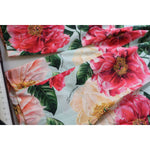 Dolce & Gabbana Multicolor Flora Printed High Waist Cropped Trouser Pants PAN73057 - 36