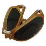 Dolce & Gabbana Yellow Acetate Black Lens Aviator DG4196 Sunglasses GLA1175