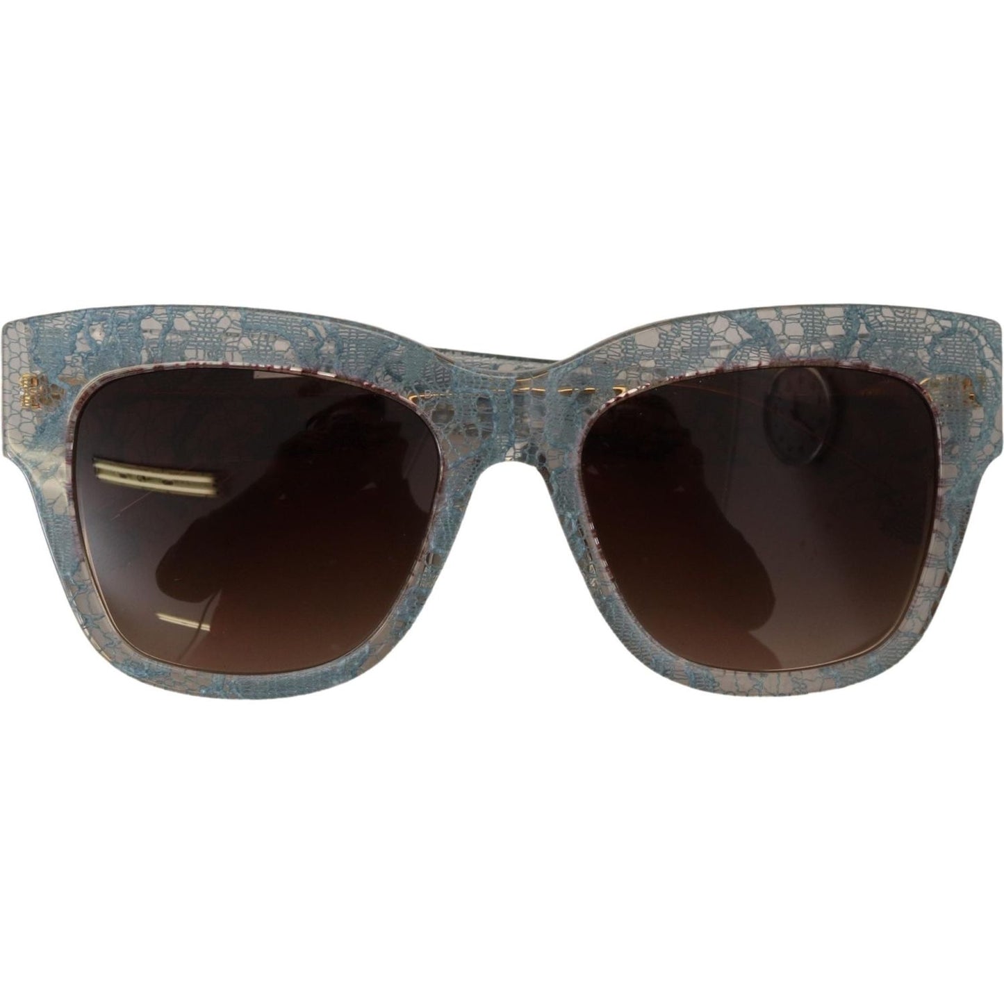 Dolce & Gabbana Blue Lace Acetate Crystal Butterfly DG4231 Sunglasses GLA1192