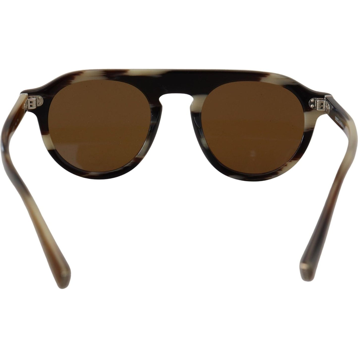 Dolce & Gabbana Brown Tortoise Oval Full Rim Eyewear DG4306 Sunglasses GLA1206