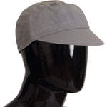 Dolce & Gabbana Gray Newsboy Cap Men Capello Cotton Hat HAT9321- 60