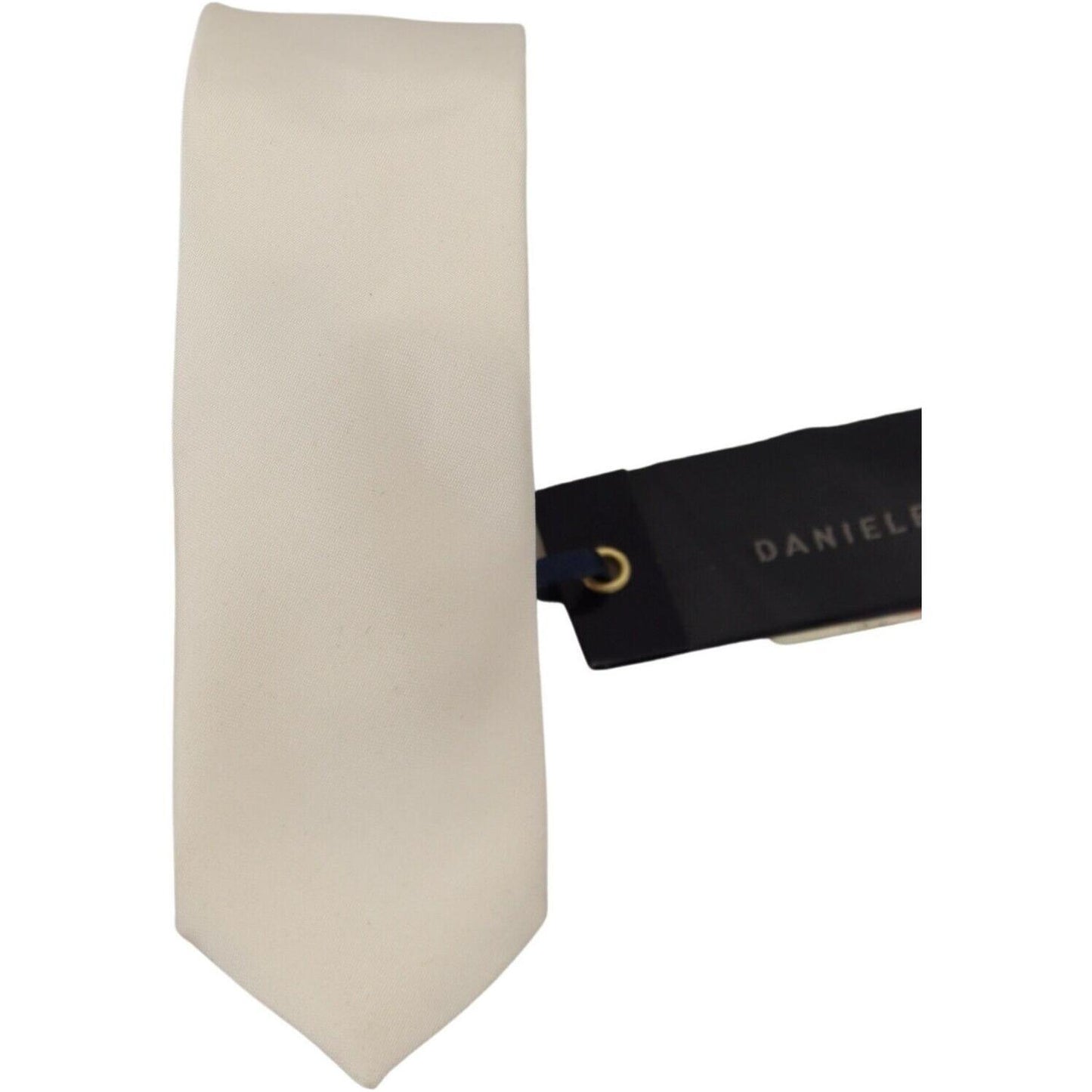 Daniele Alessandrini Exclusive Silk Bow Tie in Off White 1728,67345645728,Accessories,Daniele Alessandrini,Material: 100% Silk,Men,Men - Accessories,New with tags,Off White,Ties & Bowties - Men - Accessories KRA3210