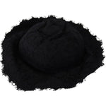 Dolce & Gabbana Black Cotton Wide Brim Shade Hat HAT9378 - 57