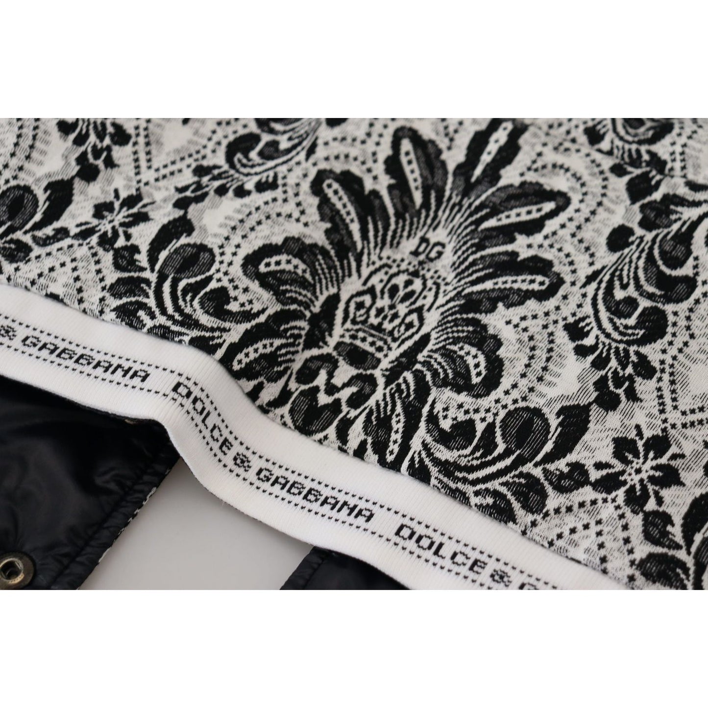 Dolce & Gabbana White Floral Whole Head Wrap One Size Cotton Hat HAT9388