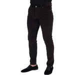 Dolce & Gabbana Brown Corduroy Men Casual Trouser Pants PAN74256 - 50