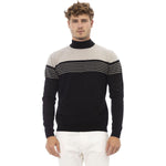 Alpha Studio Sweaters AU123H_9000NEROSABBIA:401503