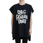 Dolce & Gabbana Black D&G Fashion Round Neck Cotton T-shirt TSH83255 - 40