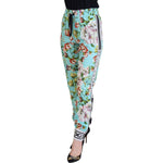 Dolce & Gabbana Multicolor Floral Sweatpants Pants PAN73071 - 36
