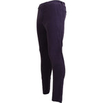 BENCIVENGA Purple Pure Cotton Tapered Mens Pants PAN74123 - 46