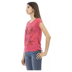 Trussardi Action Multicolor Cotton Women T-Shirt TR-23079-M