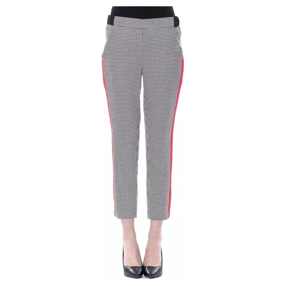 BYBLOS Black Viscose Women Pants BY-17644-IT38 | XS