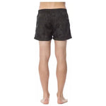 Roberto Cavalli Sport Army Polyester Men Swimwear RO-13749-IT48 | M