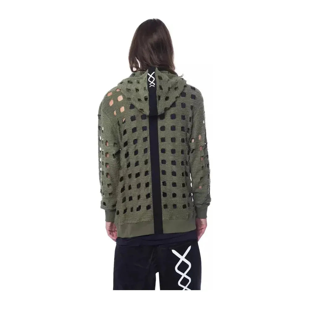 Nicolo Tonetto Army Cotton Men Sweater NI-12987-S