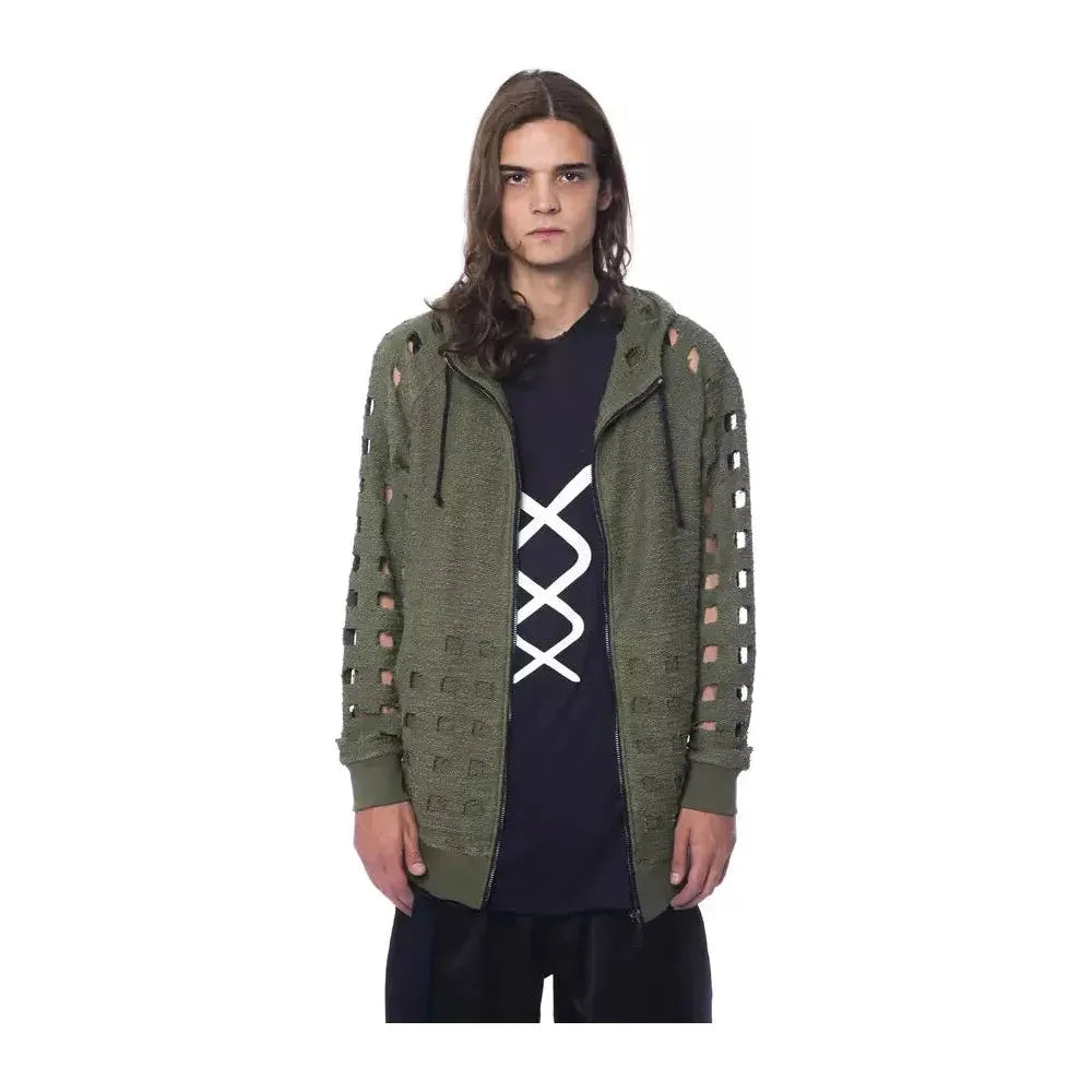 Nicolo Tonetto Army Cotton Men Sweater NI-12987-S