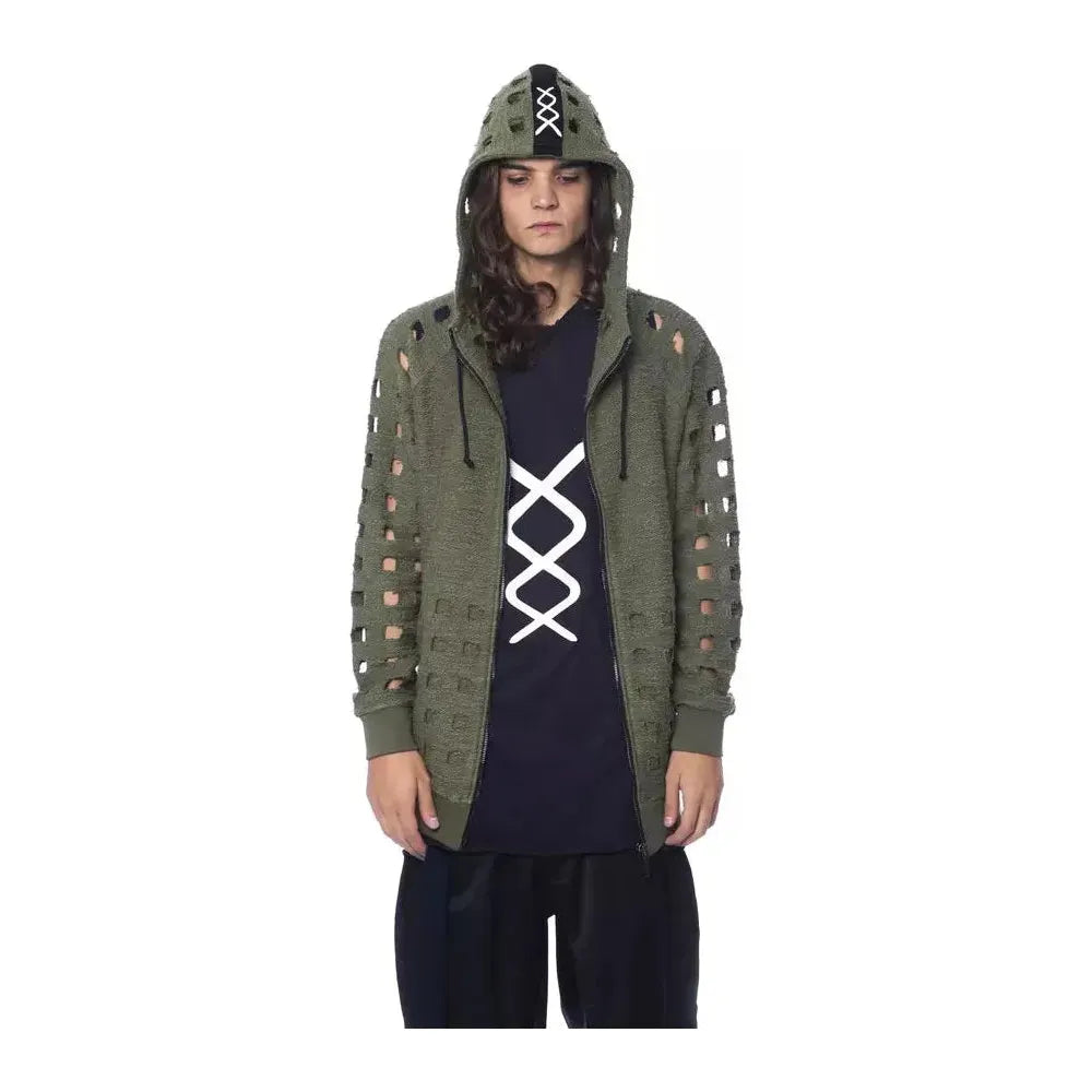 Nicolo Tonetto Army Cotton Men Sweater NI-12987-S