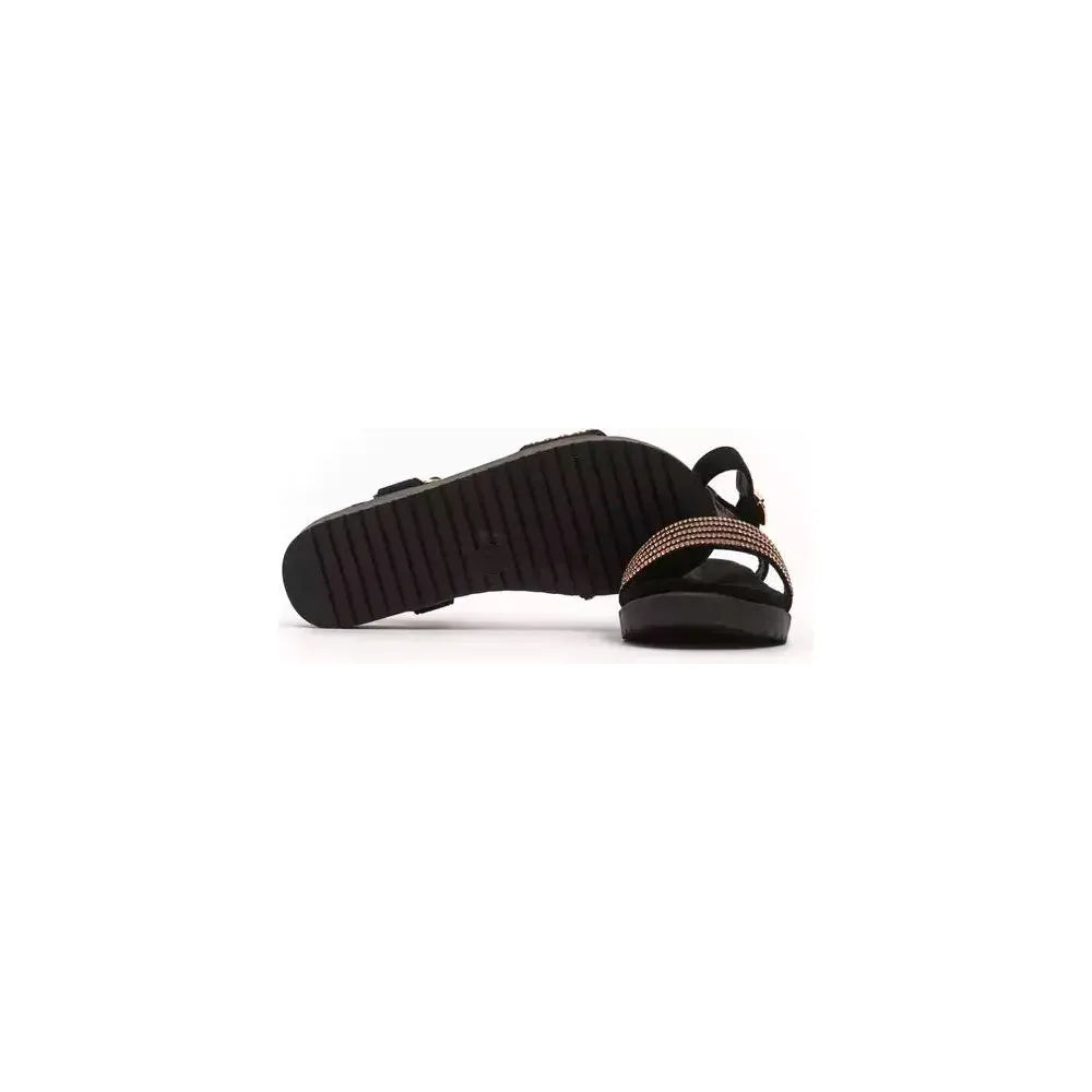 Péché Originel Gold Textile Women Sandal PÉOR-18727-EU35/US5