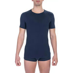 Bikkembergs Blue Cotton Men T-Shirt BI-21802-M