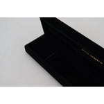 Dolce & Gabbana Black Velvet Logo Plaque Storage Bracelet Jewelry Box SMY101011