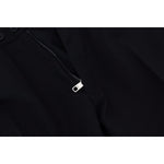 Dolce & Gabbana Black Polyester Chino Formal Pants PAN73338 - 48