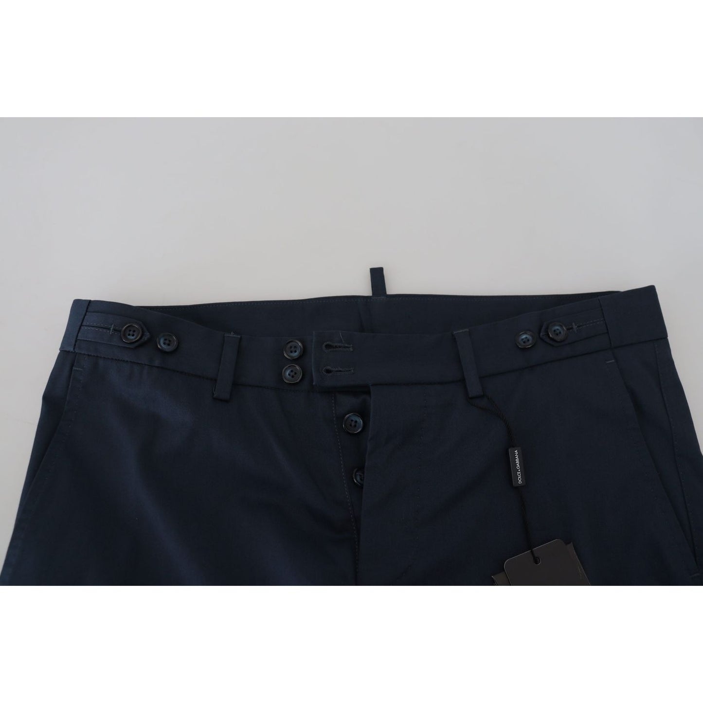Dolce & Gabbana Blue Bermuda Low Waist Men Shorts PAN74017-IT44
