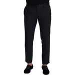 Dolce & Gabbana Black Wool Men Formal Pants PAN74040 - 50