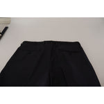 Dolce & Gabbana Black Wool Men Formal Pants PAN74040 - 50