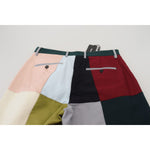 Dolce & Gabbana Multicolor Cotton Patchwork Pants PAN74272 - 48