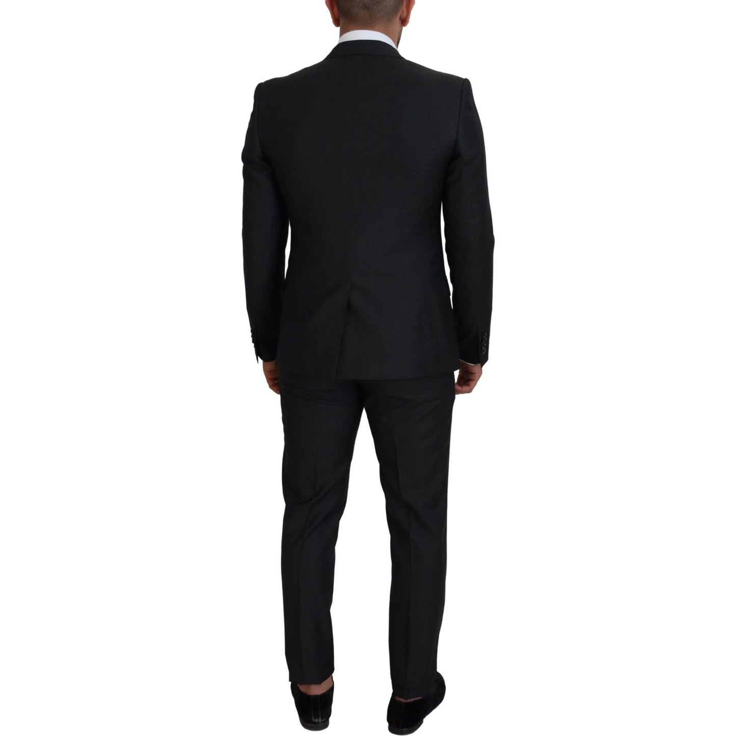 Dolce & Gabbana Gray MARTINI 3 Piece Slim Fit Suit KOS2101- 48
