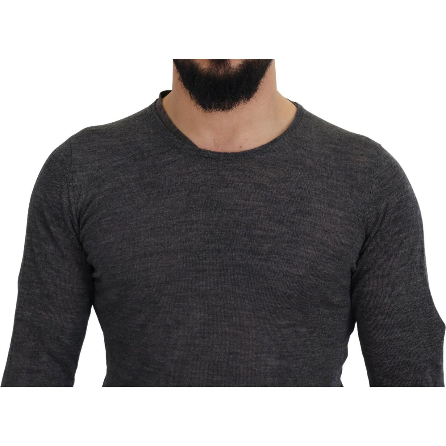 Costume National Gray Crewneck Pullover Sweater TSH8227 - 48