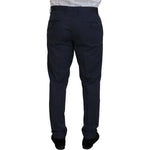 Dolce & Gabbana Blue Wool MARTINI 2 Piece Slim Fit Suit KOS2165- 54