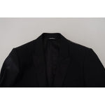 Dolce & Gabbana Black Slim Fit Formal Martini Blazer KOS2125- 50