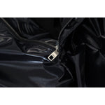 Dolce & Gabbana Black Shining Nylon Skinny Men Pants PAN74263 - 48